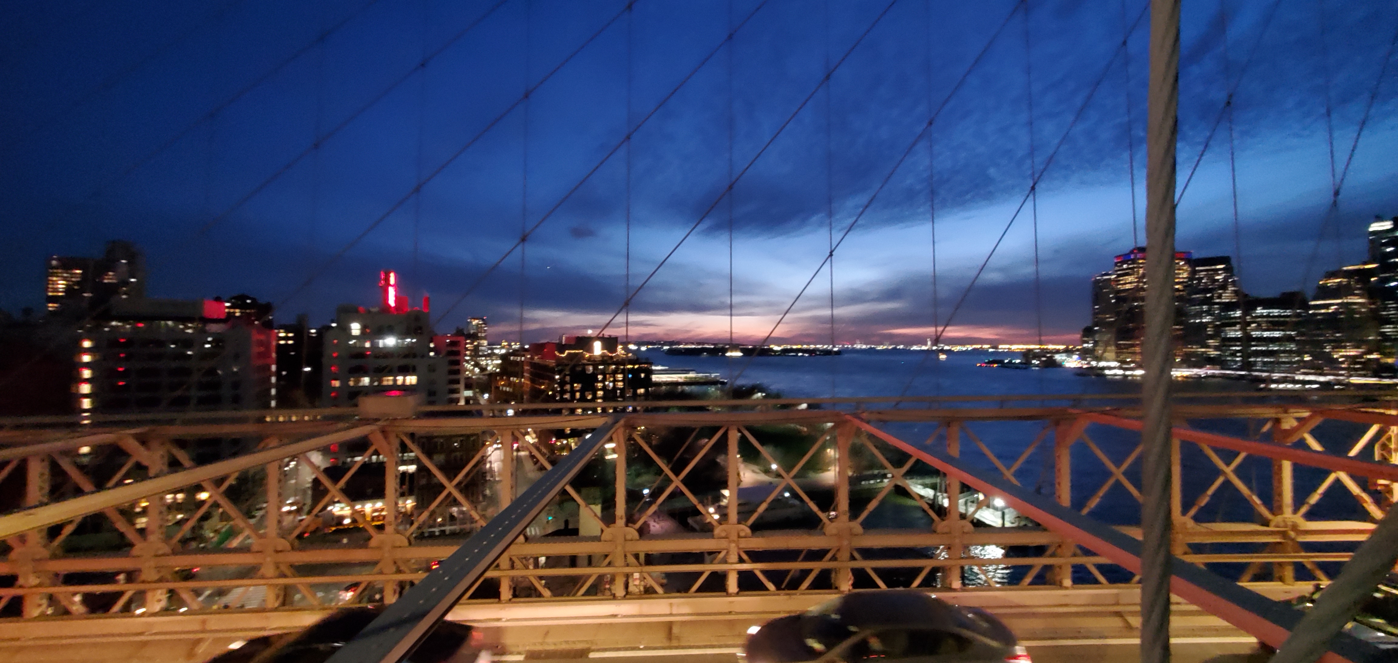 NYC cityscape — skyline view